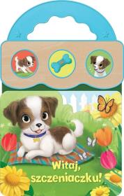 Okładka książki Dźwięki dla maluszka. Witaj, szczeniaczku!