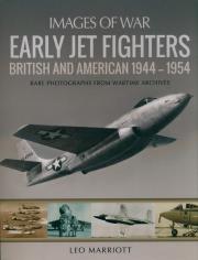 EARLY JET FIGHTERS 1944 - 1954. Autor: Marriott Leo. Dadada.pl Okładka książki EARLY JET FIGHTERS 1944 - 1954