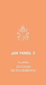 Okładka książki Ecclesia de Eucharystia. Encyklika