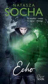 Echo. Autor: Natasza Socha. Dadada.pl Okładka książki Echo