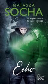 Echo. Autor: Natasza Socha. Dadada.pl Okładka książki Echo
