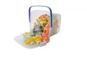 Ecoline Małe wiaderko 30 elementów. Wydawca: Viking Toys. Dadada.pl Opakowanie Ecoline Małe wiaderko 30 elementów