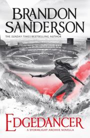 Edgedancer. Autor: Brandon Sanderson. Dadada.pl Okładka książki Edgedancer