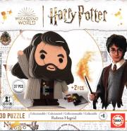 Opakowanie Educa Puzzle 3D Harry Potter Hagrid 37el