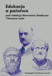 Edukacja a państwo. Autor: Sławomir Sztobryn, Tomasz Lesi. Dadada.pl Okładka książki Edukacja a państwo