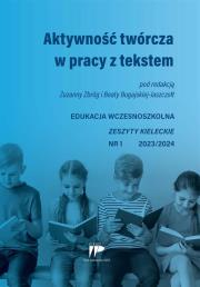 Okładka książki Edukacja wczesnoszkolna nr 1 2023/2024