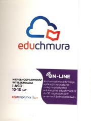Eduterapeutica Lux Niepełnosprawność intelektualna. Autor:   Praca zbiorowa. Dadada.pl Okładka książki Eduterapeutica Lux Niepełnosprawność intelektualna