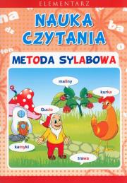 Elementarz nauka czytania . Metoda sylabowa. Autor: Guzowska Beata. Dadada.pl Okładka książki Elementarz nauka czytania . Metoda sylabowa