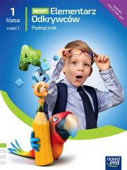 Okładka książki Elementarz odkrywców NEON klasa 1 część 1 podręcznik zintegrowany EDYCJA 2023-2025