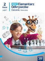 Elementarz odkrywców Nowy 2 Matematyka ćw cz.1. Autor: Bielenica Krystyna, Bura Maria, Kwil Małgorzata. Dadada.pl Okładka książki Elementarz odkrywców Nowy 2 Matematyka ćw cz.1