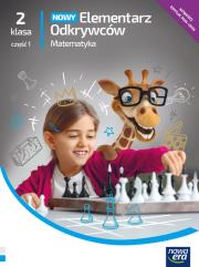 Elementarz odkrywców Nowy 2 Matematyka podr cz.1. Autor: Bielenica Krystyna, Bura Maria, Kwil Małgorzata. Dadada.pl Okładka książki Elementarz odkrywców Nowy 2 Matematyka podr cz.1