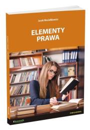 Elementy prawa ćwiczenia w.2023. Autor: Jacek Musiałkiewicz. Dadada.pl Okładka książki Elementy prawa ćwiczenia w.2023