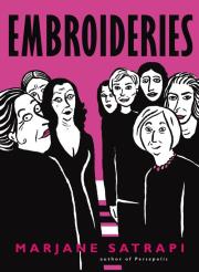 Embroideries. Autor: Satrapi Marjane. Dadada.pl Okładka książki Embroideries