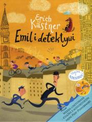 Emil i detektywi wersja limitowana z audiobookiem. Autor: Kastner Erich. Dadada.pl Okładka książki Emil i detektywi wersja limitowana z audiobookiem