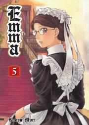 Emma. Tom 5. Autor: Kaoru Mori. Dadada.pl Okładka książki Emma. Tom 5