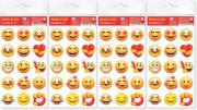 Opakowanie Emotikony 01 Naklejki 4 sztuki
