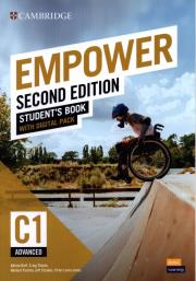 Empower Advanced/C1 Student's Book with Digital Pack. Autor: Doff Adrian, Thaine Craig, Puchta Herbert, Stranks Jeff, Lewis-Jones Peter. Dadada.pl Okładka książki Empower Advanced/C1 Student's Book with Digital Pack
