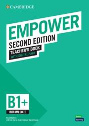 Empower Intermediate/B1+ Teacher's Book with Digital Pack. Autor: Godfrey Rachel, Gairns Ruth, Redman Stuart, Rimmer Wayne. Dadada.pl Okładka książki Empower Intermediate/B1+ Teacher's Book with Digital Pack