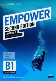 Empower Pre-intermediate/B1 Combo A with Digital Pack. Autor: Doff Adrian, Thaine Craig, Puchta Herbert, Stranks Jeff, Lewis-Jones Peter. Dadada.pl Okładka książki Empower Pre-intermediate/B1 Combo A with Digital Pack