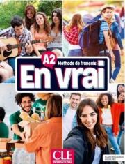 En vrai podręcznik A2. Autor:   Praca zbiorowa. Dadada.pl Okładka książki En vrai podręcznik A2