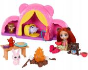 Opakowanie Enchantimals.Wycieczka z lalką miś HTW71