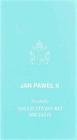 Encyklika Sollicitudo Rei Socialis. Autor:  Jan Paweł II. Dadada.pl Okładka książki Encyklika Sollicitudo Rei Socialis
