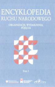 Encyklopedia ruchu narodowego T.3. Autor: Mateusz Kofin. Dadada.pl Okładka książki Encyklopedia ruchu narodowego T.3