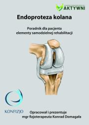 Okładka książki Endoproteza kolana. poradnik dla pacjenta..