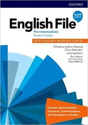 English File 4th edition Pre-Intermediate Teacher's Guide + Teacher's Resource Centre. Autor: Clive Oxenden; Christina Latham-Koenig, Lambert Jerry. Dadada.pl Okładka książki English File 4th edition Pre-Intermediate Teacher's Guide + Teacher's Resource Centre
