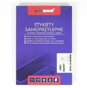 Etykiety samoprzylepne A4/100K 40x52,5x29,7mm. Wydawca: PENWORD. Dadada.pl Opakowanie Etykiety samoprzylepne A4/100K 40x52,5x29,7mm