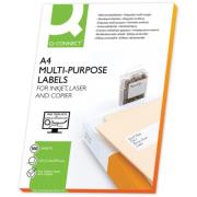 Opakowanie Etykiety uniwersalne 210x148,5mm okrągłe białe 100