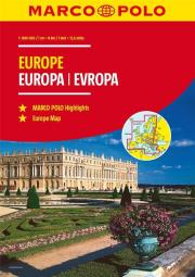 Europa Atlas drogowy 1:800 000. Wydawca: Marco Polo. Dadada.pl Opakowanie Europa Atlas drogowy 1:800 000