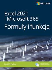 Excel 2021 i Microsoft 365 Formuły i funkcje. Autor: McFedries Paul. Dadada.pl Okładka książki Excel 2021 i Microsoft 365 Formuły i funkcje