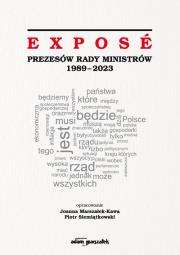Expose Prezesów Rady Ministrów 1989-2019. Wydawca: Adam Marszałek. Dadada.pl Opakowanie Expose Prezesów Rady Ministrów 1989-2019