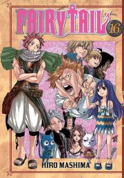 Fairy Tail. Tom 16. Autor: Hiro Mashima. Dadada.pl Okładka książki Fairy Tail. Tom 16