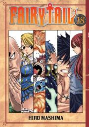 Fairy Tail. Tom 18. Autor: Hiro Mashima. Dadada.pl Okładka książki Fairy Tail. Tom 18