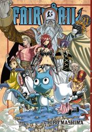 Fairy Tail. Tom 21. Autor: Hiro Mashima. Dadada.pl Okładka książki Fairy Tail. Tom 21
