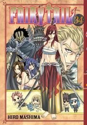 Fairy Tail. Tom 34. Autor: Hiro Mashima. Dadada.pl Okładka książki Fairy Tail. Tom 34