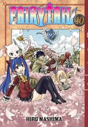 Fairy Tail. Tom 40. Autor: Hiro Mashima. Dadada.pl Okładka książki Fairy Tail. Tom 40