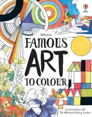 Famous Art to Colour. Wydawca: Usborne. Dadada.pl Opakowanie Famous Art to Colour