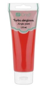 Opakowanie Farba akrylowa czerwona 120ml