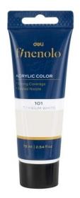 Farba akrylowa Finenolo 75ml biała DELI. Wydawca: DELI. Dadada.pl Opakowanie Farba akrylowa Finenolo 75ml biała DELI