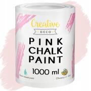 Opakowanie Farba kredowa różowa do drewna 1000ml