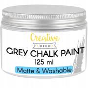 Opakowanie Farba kredowa szara do drewna 1000ml