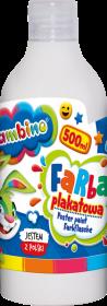 Opakowanie Farba plakatowa 500ml BAMBINO w butelce biała