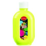 Farba plakatowa fluorescencyjna żółta 300ml. Wydawca: Keyroad. Dadada.pl Opakowanie Farba plakatowa fluorescencyjna żółta 300ml