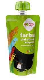 Opakowanie Farba plakatowa tempera 100 ml czarny Happy Color