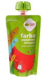 Opakowanie Farba plakatowa tempera 100 ml czerwony Happy Color
