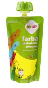 Opakowanie Farba plakatowa tempera 100 ml żółty Happy Color
