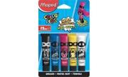 Farby Superpower 12 ml 5 kolorów MAPED. Wydawca: Maped. Dadada.pl Opakowanie Farby Superpower 12 ml 5 kolorów MAPED